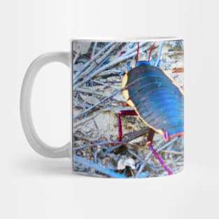 Australian cockroach on walkabout Mug